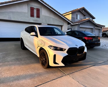 2025 BMW X6 M-Sport white