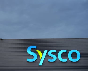 Devanture de l'entreprise avec le logo