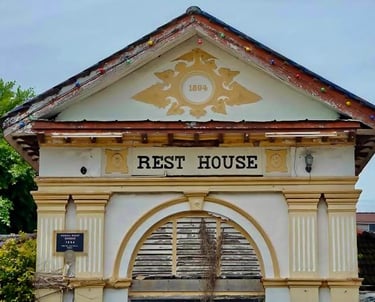taiping heritage trail town rest house building