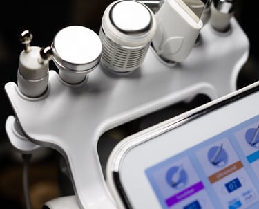 Machine permettant d'effectuer le soin Hydraskin