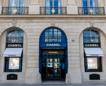 Chanel store in Paris