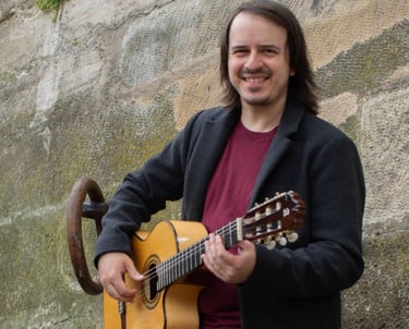 Jesús Sanz professeur de guitare