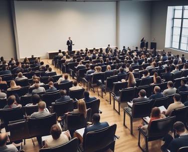 A professional training session in progress.