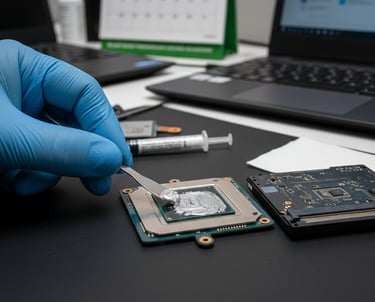 Cambio de pasta térmica Quito