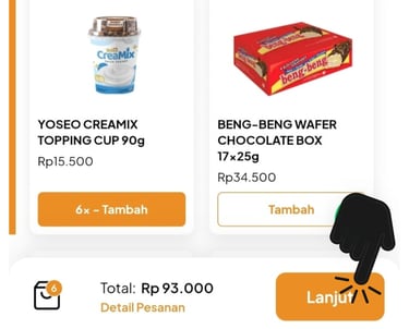 belanja supermarket online di Jogja