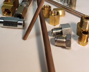 brake lines fittings copper nickel