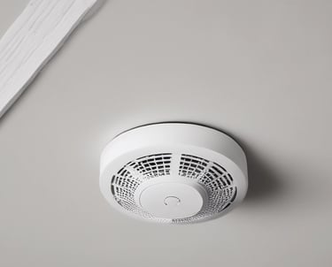 yellow curtained glass building