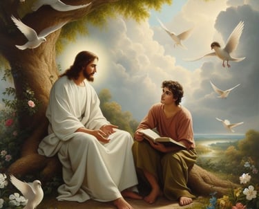 the first human beings, and their relationship with God. It sets the stage for the overarching narra