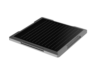 Square Solar Powered LED Garden Light 