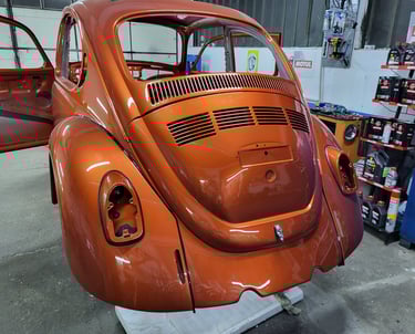 Реставрација на VW Buba 1300 олдтајмер каросерија – Tuning Garage Up Македонија