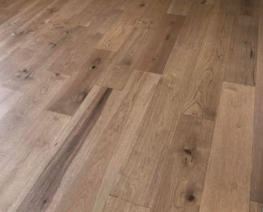 Prefinished hardwood floor