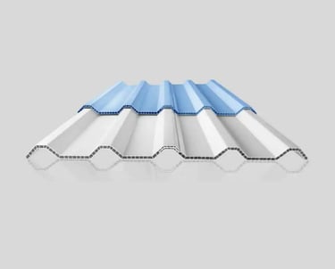 atap upvc terbaik dobel layer dari grametindo
