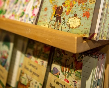 Idées cadeaux : papeterie, cahiers, carnets...