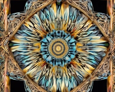 a picture of a picture of a flower in a frame