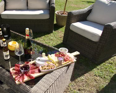 Déguster une plancha à la Tiny-House de Saignon
