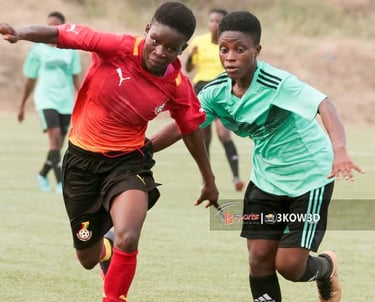 A post from Comfort Owusu, a football player for Hasaacas Ladies and Ghana national team(black princ