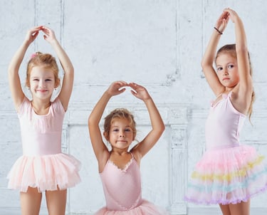 Children Taking ballet classes