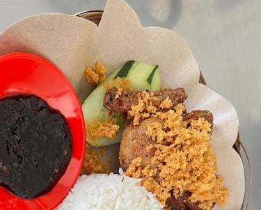 Full 1 Dada + 1 Paha (Tanpa Nasi)