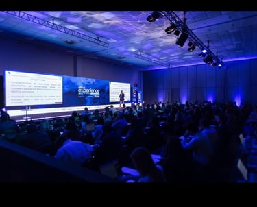 Palco de evento de médio porte