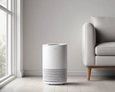 Non-toxic HEPA air purifier