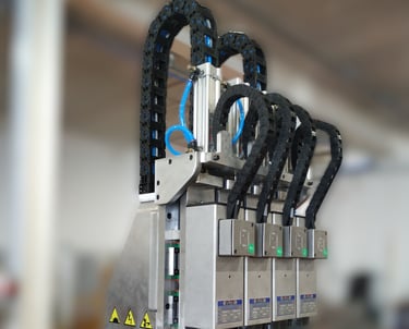 Maquina 4 cabezales