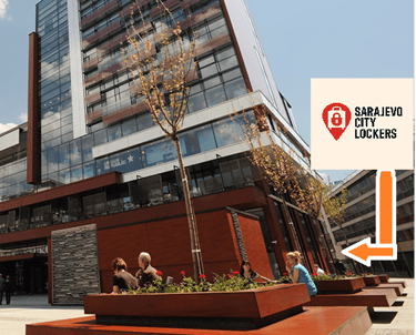 Sarajevo city lockers location