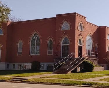 The Moran United Methodist Church building 1968