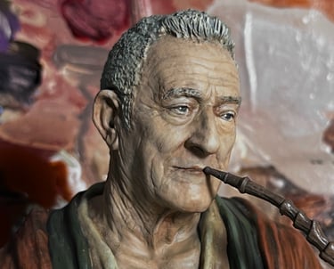 proceso artesanal de figura impresa en 3D para el belén tienda de belenismo