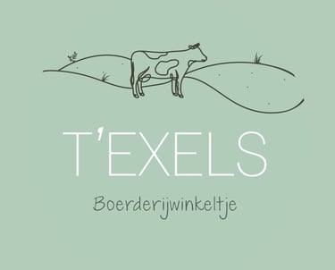 Het logo van T'Exels Boerderijwinkeltje