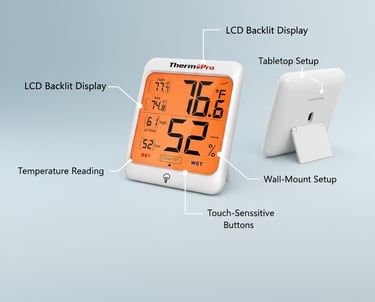 Thermo Hygro Meter TP53