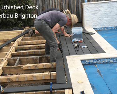 deck installation by gerald peters