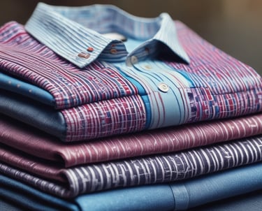 A person is standing with their back to the camera, wearing a white t-shirt that has the word 'INDIA' in large bold letters and 'Outcast' below it. The person is standing in front of a window with sheer, patterned curtains that have a dark blue dot design.