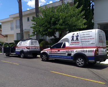 carros da suprema desentupidora