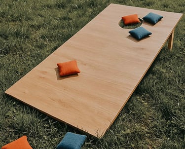 Cornhole žaidimas nuomai Klaipėdoje