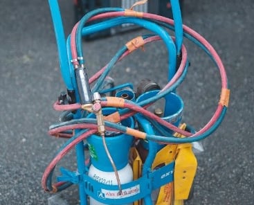 Chalumeau pour soudure cuivre par plombier Lyon