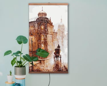 Väggmonterad värmare för hem och kontor