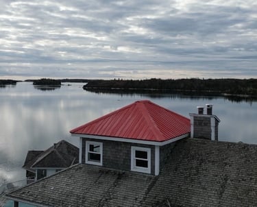 Metal roof - Installed by Catch Al Contracting