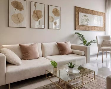 render sala minimalista barranquilla