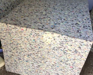 Goma espuma compactada para alto impacto