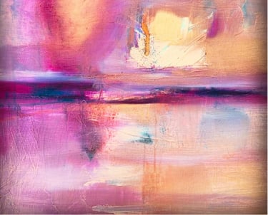 Loinnir, oil on canvas ©Geralyn Mulqueen