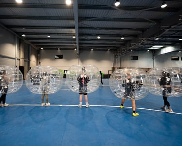 Évènement d'entreprise avec bubble foot bordeaux