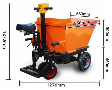 Electric Concrete bucket-3 in 1
