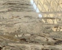 Trawertyn płytka polerowana, włoski szaro-zielony kamień naturalny