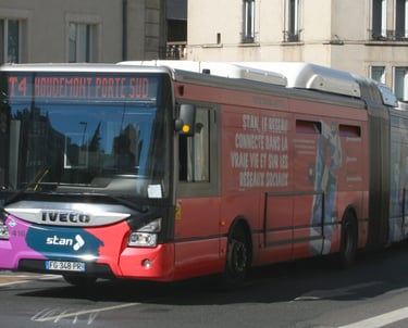 Le 416 dans sa nouvelle livrée