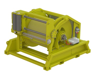 3D Model of Constant Tension Winch