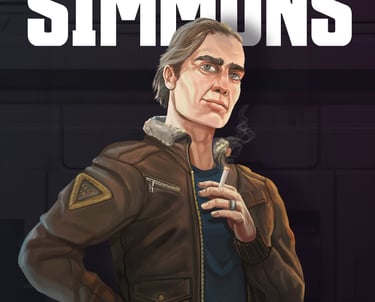 a man in a jacket and jacket with a cigarette