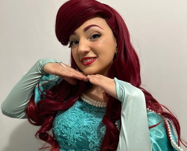 Personaggio cosplay principessa