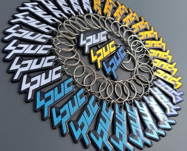 porte clé résine UV sur mesure Lord Puma youtube
