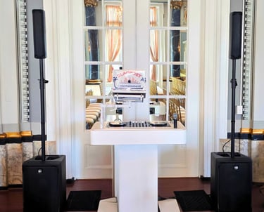 Professional DJ set up