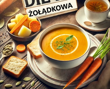 Dieta zoladkowa co to jest, jadlospis na tydzien, zasady na problemy zoladkowe